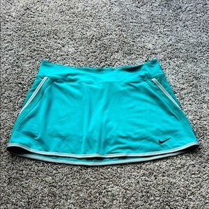 Nike Dri Fit Turquoise Tennis Skirt